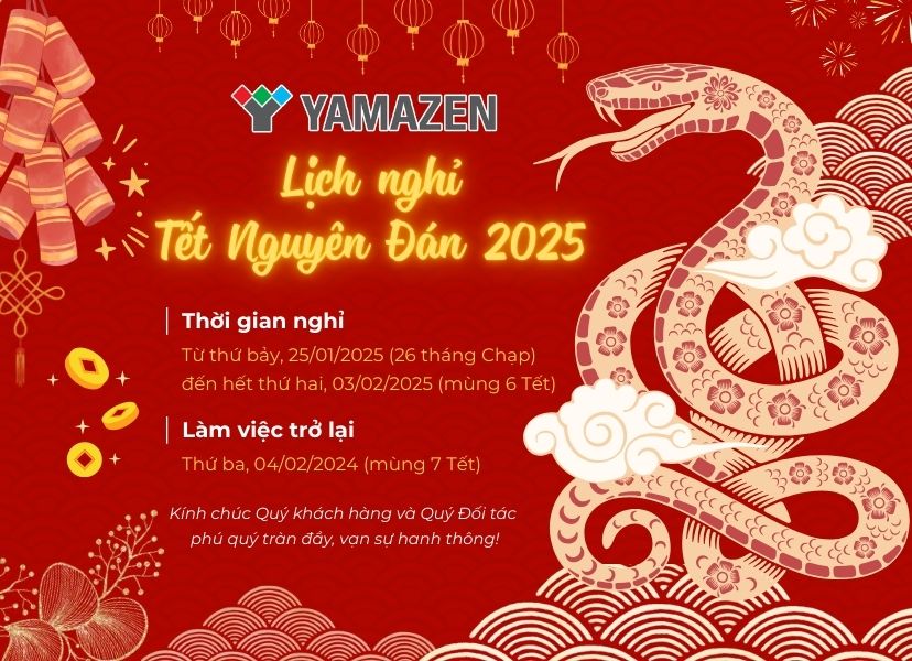 yamazen việt nam lịch nghỉ tết nguyên đán 2025