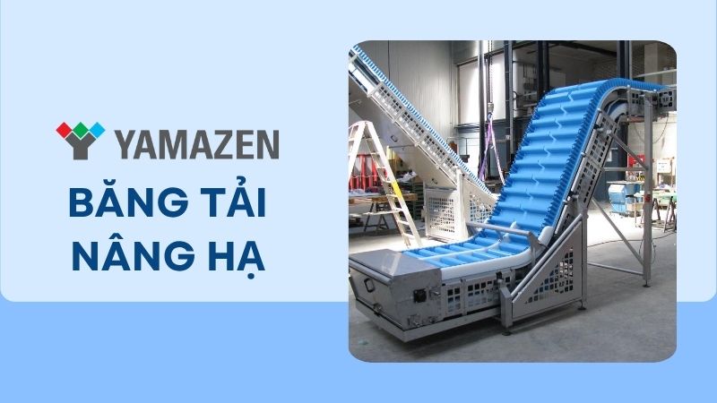 toàn bộ thông tin cần biết về băng tải nâng hạ