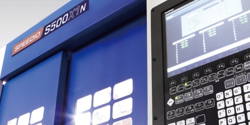 Bảng điều khiển CNC của máy phay Brother