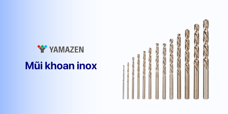 giới thiệu mũi khoan inox