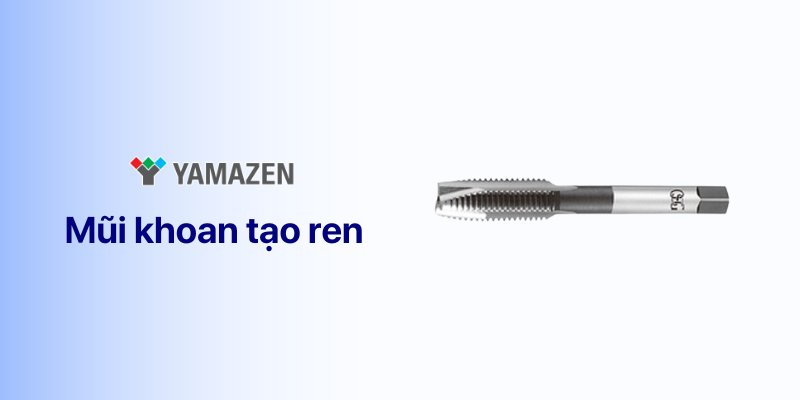 mũi khoan tạo ren là loại mũi khoan sắt được dùng nhiều trong các xưởng sản xuất 