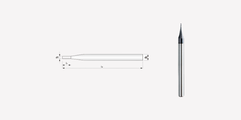 Micro end mill (dao phay siêu nhỏ)