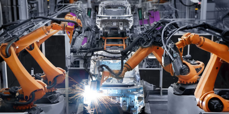 robot hàn giúp gia tăng năng suất hàn 