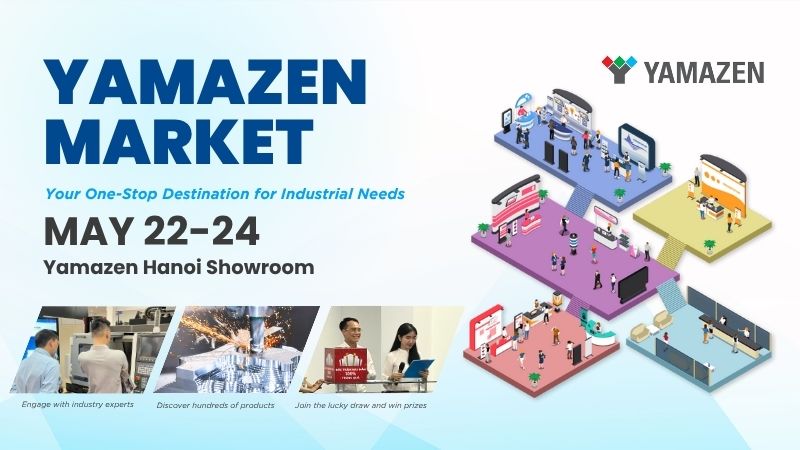 Yamazen Hanoi 2025 展示会 — あらゆる生産ニーズに応える場